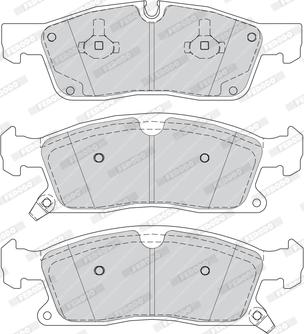 Ferodo FDB4403 - Brake Pad Set, disc brake onlydrive.pro