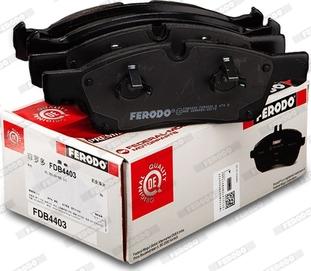 Ferodo FDB4403 - Brake Pad Set, disc brake onlydrive.pro