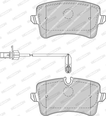 Ferodo FDB4410 - Brake Pad Set, disc brake onlydrive.pro