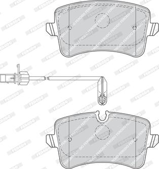 Ferodo FDB4410 - Brake Pad Set, disc brake onlydrive.pro