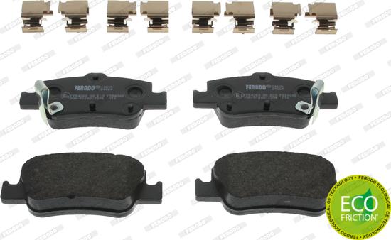 Ferodo FDB4048 - Brake Pad Set, disc brake onlydrive.pro