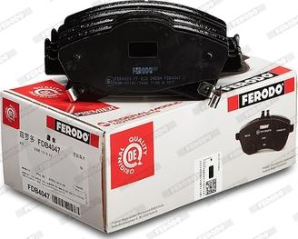 Ferodo FDB4047 - Brake Pad Set, disc brake onlydrive.pro