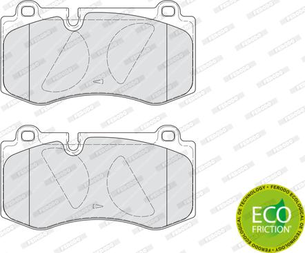 Ferodo FDB4055 - Brake Pad Set, disc brake onlydrive.pro