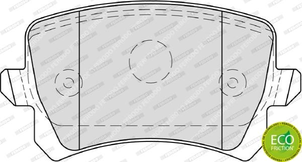 Ferodo FDB4058 - Brake Pad Set, disc brake onlydrive.pro