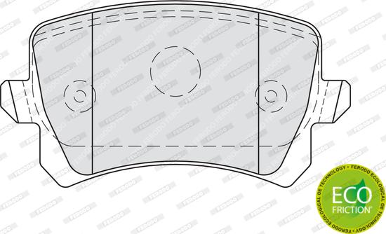 Ferodo FDB4058 - Brake Pad Set, disc brake onlydrive.pro