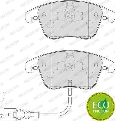 Ferodo FDB4057 - Brake Pad Set, disc brake onlydrive.pro