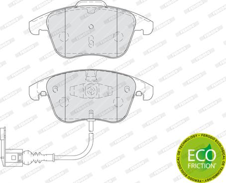 Ferodo FDB4057 - Brake Pad Set, disc brake onlydrive.pro