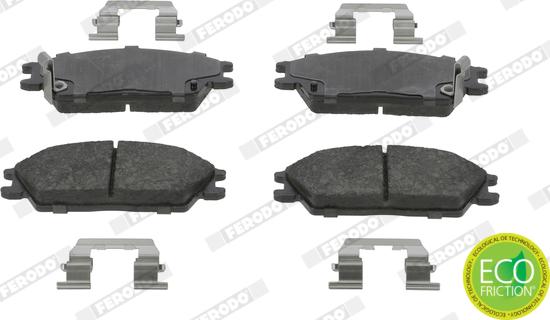 Ferodo FDB4076 - Brake Pad Set, disc brake onlydrive.pro