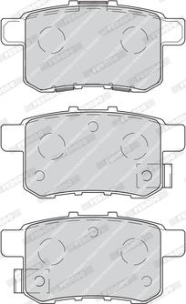 Ferodo FDB4198 - Brake Pad Set, disc brake onlydrive.pro