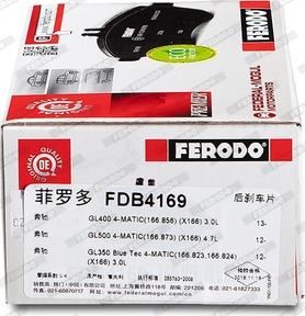 Ferodo FDB4169 - Jarrupala, levyjarru onlydrive.pro