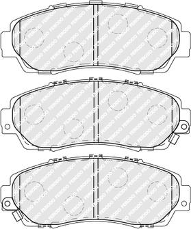 Ferodo FDB4161 - Brake Pad Set, disc brake onlydrive.pro