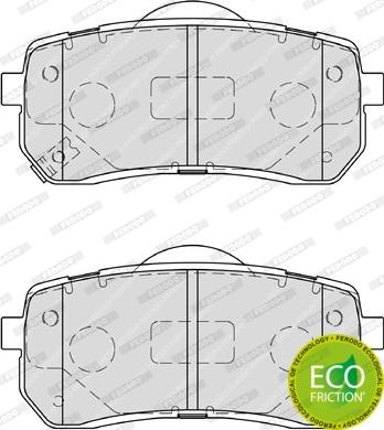 Ferodo FDB4114 - Brake Pad Set, disc brake onlydrive.pro