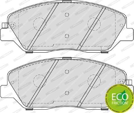 Ferodo FDB4111 - Тормозные колодки, дисковые, комплект onlydrive.pro