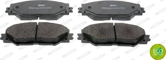 Ferodo FDB4136 - Brake Pad Set, disc brake onlydrive.pro