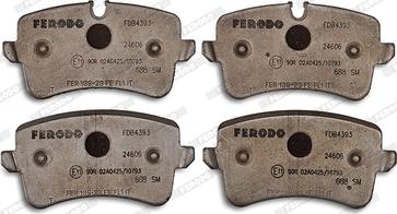 Ferodo FDB4393 - Brake Pad Set, disc brake onlydrive.pro