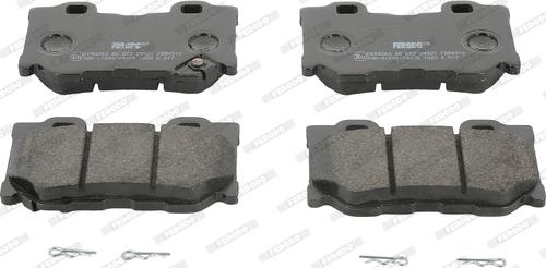 Ferodo FDB4312 - Brake Pad Set, disc brake onlydrive.pro