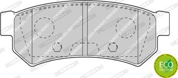 Ferodo FDB4295 - Тормозные колодки, дисковые, комплект onlydrive.pro