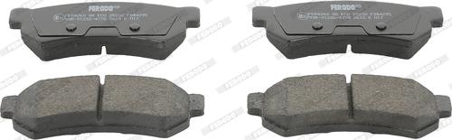 Ferodo FDB4295 - Brake Pad Set, disc brake onlydrive.pro