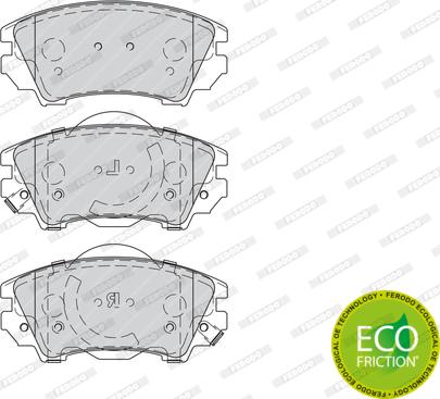 Ferodo FDB4208 - Brake Pad Set, disc brake onlydrive.pro