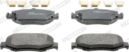 Ferodo FDB4239 - Brake Pad Set, disc brake onlydrive.pro