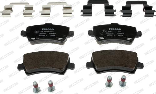 Ferodo FDB4237 - Brake Pad Set, disc brake onlydrive.pro