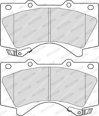 Ferodo FDB4229 - Brake Pad Set, disc brake onlydrive.pro