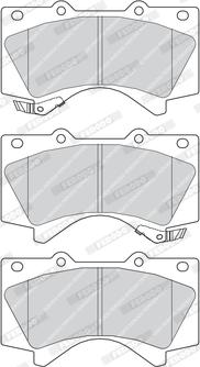 Ferodo FDB4229 - Brake Pad Set, disc brake onlydrive.pro