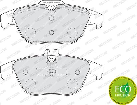 Ferodo FDB4220 - Brake Pad Set, disc brake onlydrive.pro