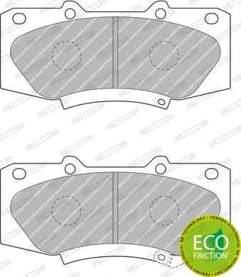 Ferodo FDB4715 - Brake Pad Set, disc brake onlydrive.pro