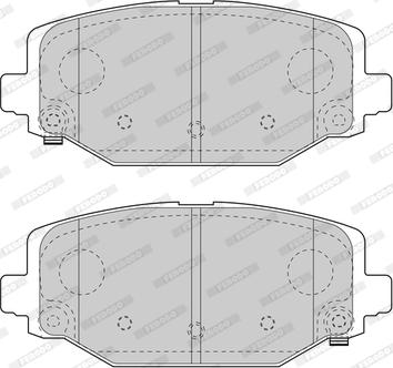 Ferodo FDB4778 - Тормозные колодки, дисковые, комплект onlydrive.pro