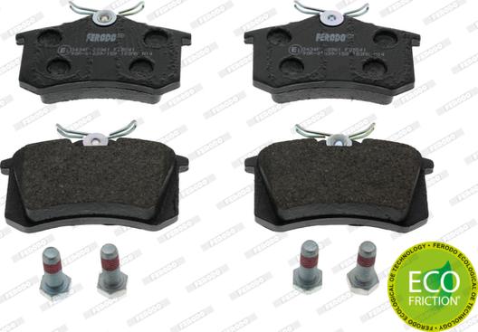 Ferodo FDB541 - Brake Pad Set, disc brake onlydrive.pro