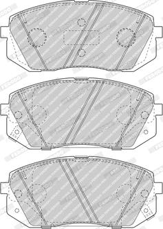 Ferodo FDB5039 - Brake Pad Set, disc brake onlydrive.pro