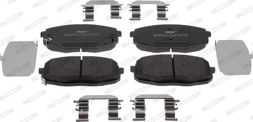 Ferodo FDB5038 - Brake Pad Set, disc brake onlydrive.pro