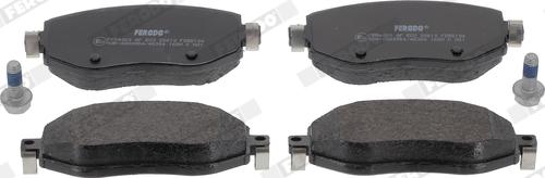 Ferodo FDB5104 - Brake Pad Set, disc brake onlydrive.pro