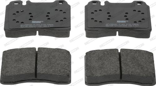 Ferodo FDB646 - Brake Pad Set, disc brake onlydrive.pro