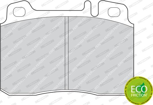 Ferodo FDB646 - Brake Pad Set, disc brake onlydrive.pro