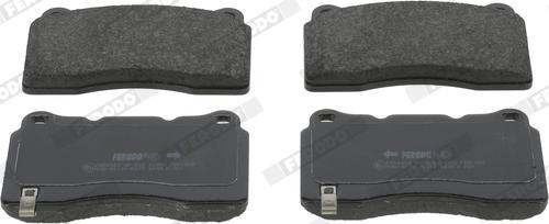 Ferodo FDB1968 - Brake Pad Set, disc brake onlydrive.pro