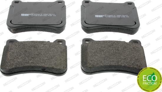 Ferodo FDB1907 - Brake Pad Set, disc brake onlydrive.pro