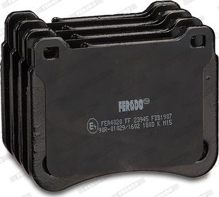 Ferodo FDB1907 - Тормозные колодки, дисковые, комплект onlydrive.pro