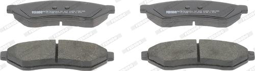 Ferodo FDB1986 - Brake Pad Set, disc brake onlydrive.pro