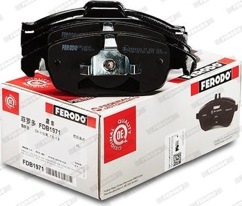 Ferodo FDB1971 - Brake Pad Set, disc brake onlydrive.pro