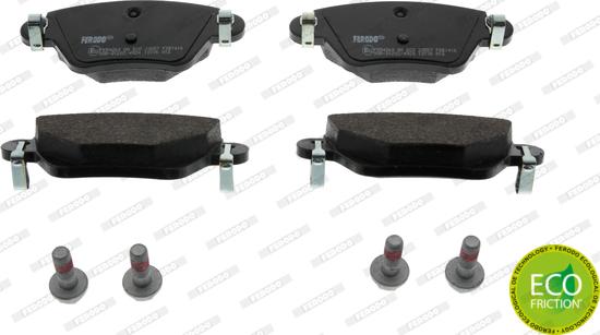 Ferodo FDB1416 - Brake Pad Set, disc brake onlydrive.pro