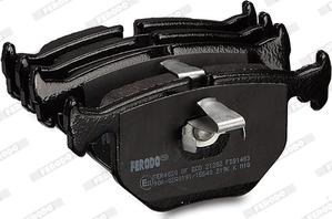 Ferodo FDB1483 - Brake Pad Set, disc brake onlydrive.pro