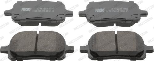 Ferodo FDB1437 - Brake Pad Set, disc brake onlydrive.pro