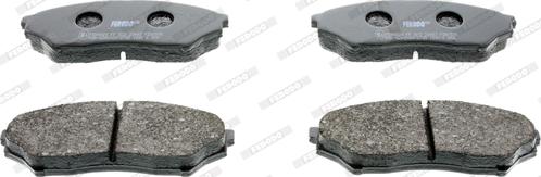 Ferodo FDB1596 - Brake Pad Set, disc brake onlydrive.pro