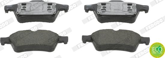 Ferodo FDB1540 - Brake Pad Set, disc brake onlydrive.pro