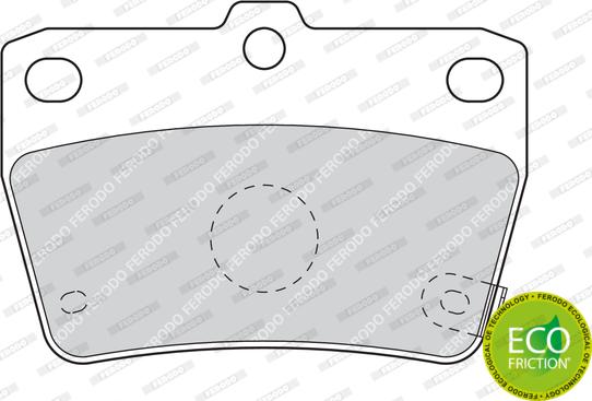 Ferodo FDB1531 - Brake Pad Set, disc brake onlydrive.pro