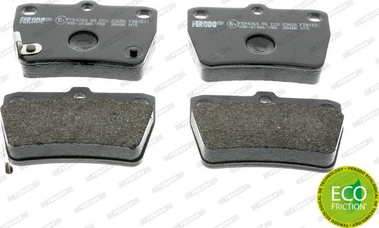 Ferodo FDB1531 - Brake Pad Set, disc brake onlydrive.pro