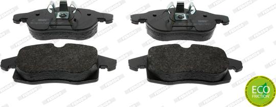 Ferodo FDB1520 - Brake Pad Set, disc brake onlydrive.pro