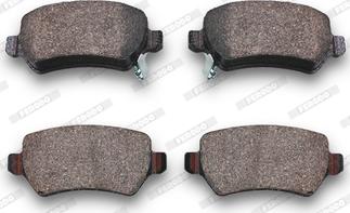 Ferodo FDB1521 - Brake Pad Set, disc brake onlydrive.pro